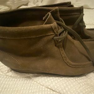 Clark Wallabees. Sz 12  worn about 5 weeks. Perfect condition